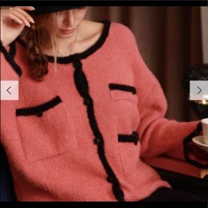 Pink cardigan brand new